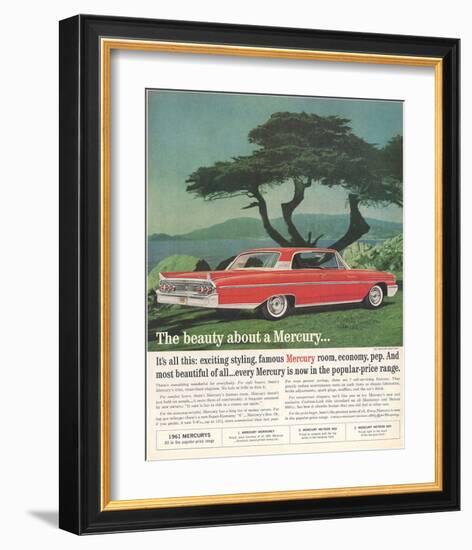 1961 the Beauty About Mercury-null-Framed Art Print