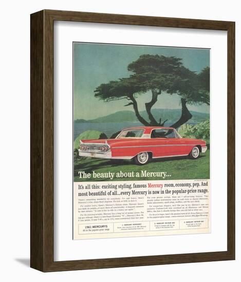 1961 the Beauty About Mercury-null-Framed Art Print