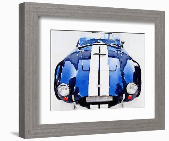 1962 AC Cobra Shelby Watercolor-NaxArt-Framed Art Print