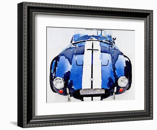 1962 AC Cobra Shelby Watercolor-NaxArt-Framed Art Print