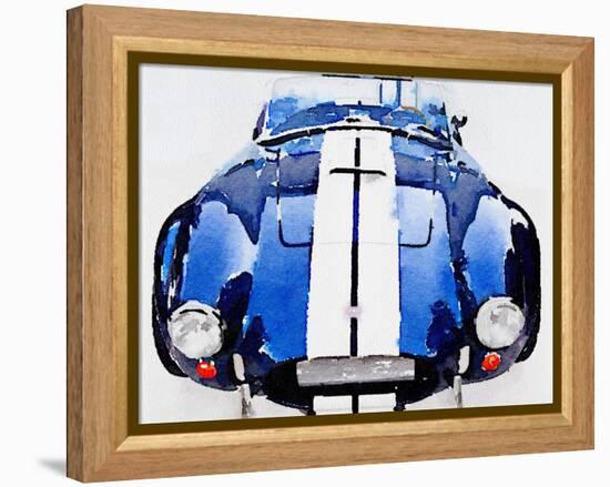 1962 AC Cobra Shelby Watercolor-NaxArt-Framed Stretched Canvas