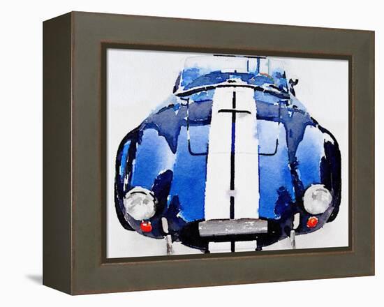 1962 AC Cobra Shelby Watercolor-NaxArt-Framed Stretched Canvas