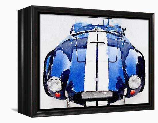 1962 AC Cobra Shelby Watercolor-NaxArt-Framed Stretched Canvas