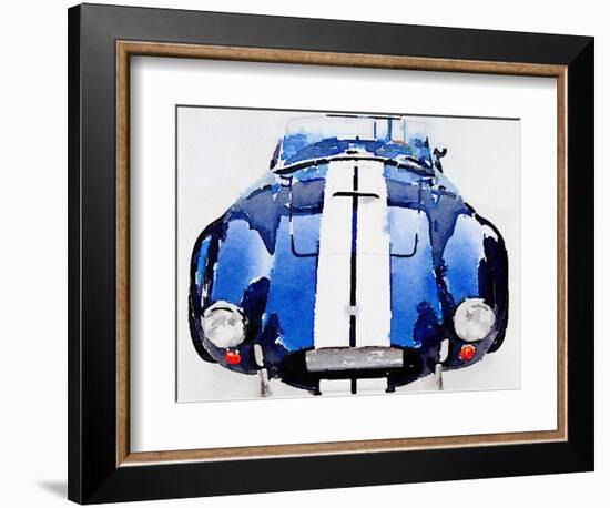 1962 AC Cobra Shelby Watercolor-NaxArt-Framed Premium Giclee Print