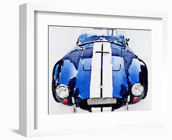 1962 AC Cobra Shelby Watercolor-NaxArt-Framed Premium Giclee Print