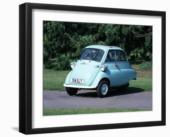 1962 Bmw Isetta 300 Super Plus Car-null-Framed Photographic Print