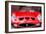 1962 Ferrari 250 GTO Front Watercolor-NaxArt-Framed Art Print