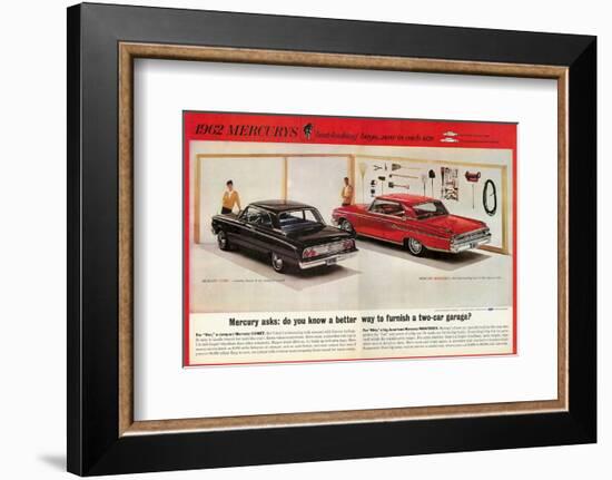 1962 Mercury-Best-Looking Buys-null-Framed Art Print