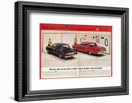 1962 Mercury-Best-Looking Buys-null-Framed Art Print