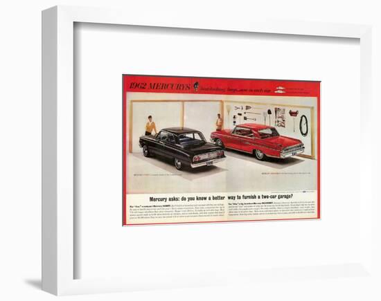 1962 Mercury-Best-Looking Buys-null-Framed Art Print