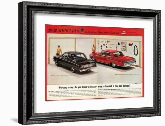 1962 Mercury-Best-Looking Buys-null-Framed Art Print