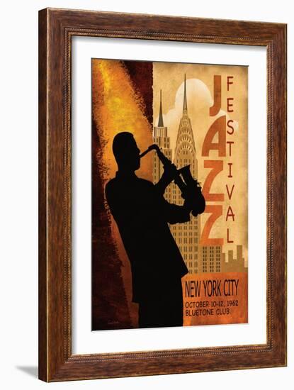 1962 New York Jazz Festival-Conrad Knutsen-Framed Art Print