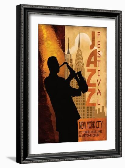 1962 New York Jazz Festival-Conrad Knutsen-Framed Art Print