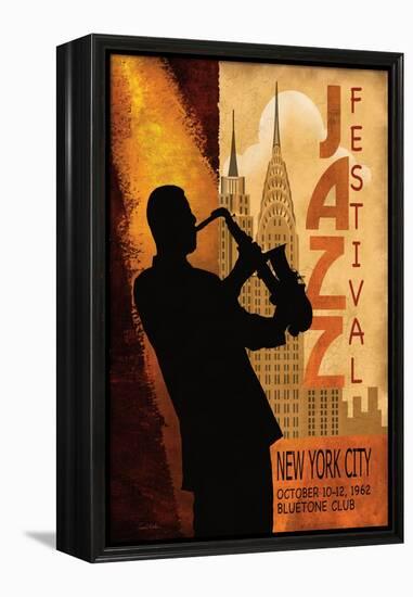 1962 New York Jazz Festival-Conrad Knutsen-Framed Stretched Canvas