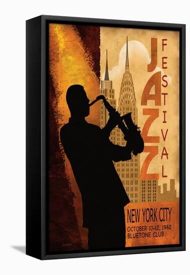 1962 New York Jazz Festival-Conrad Knutsen-Framed Stretched Canvas