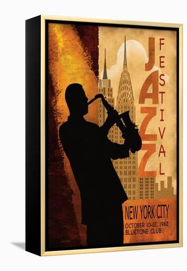 1962 New York Jazz Festival-Conrad Knutsen-Framed Stretched Canvas