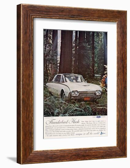 1962 Thunderbird Hush-null-Framed Art Print