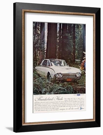 1962 Thunderbird Hush-null-Framed Art Print