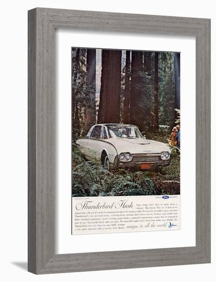 1962 Thunderbird Hush-null-Framed Art Print