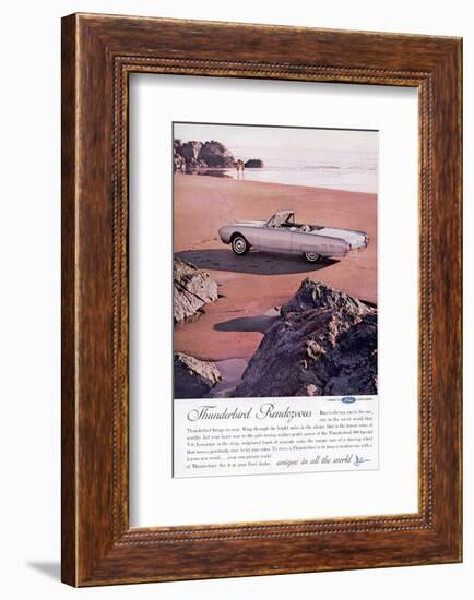 1962 Thunderbird Rendezvous-null-Framed Premium Giclee Print