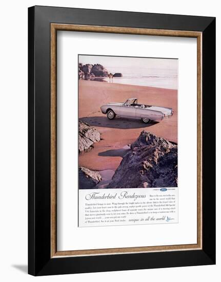 1962 Thunderbird Rendezvous-null-Framed Art Print