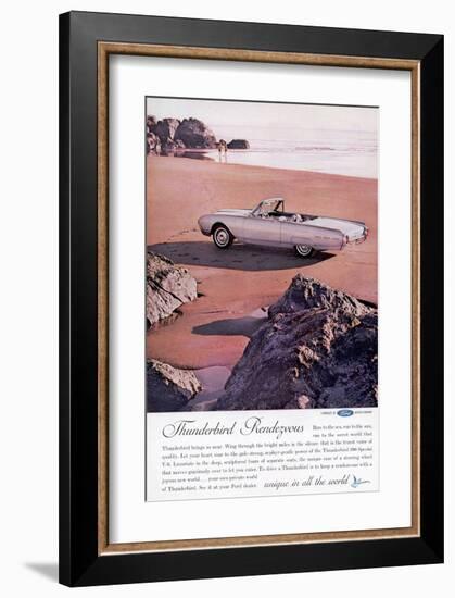 1962 Thunderbird Rendezvous-null-Framed Art Print