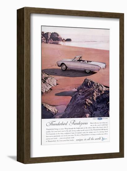 1962 Thunderbird Rendezvous-null-Framed Art Print