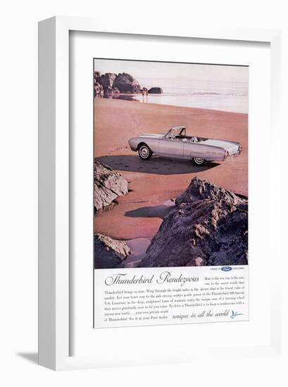 1962 Thunderbird Rendezvous-null-Framed Art Print