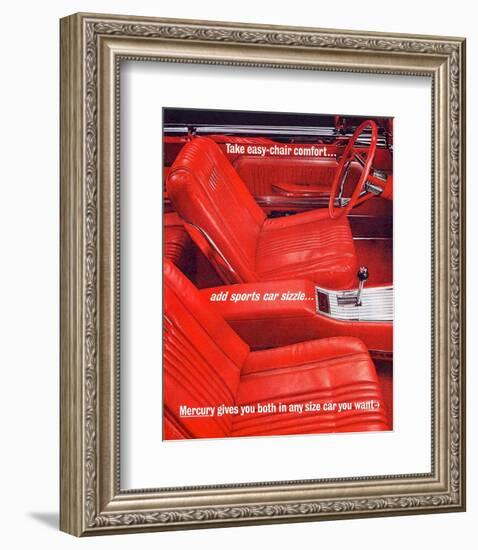 1962Mercury-Easy-Chair Comfort-null-Framed Premium Giclee Print