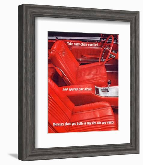 1962Mercury-Easy-Chair Comfort-null-Framed Premium Giclee Print