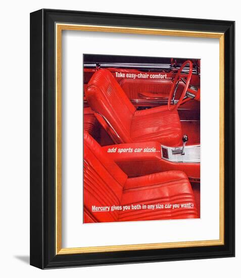 1962Mercury-Easy-Chair Comfort-null-Framed Premium Giclee Print