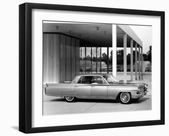 1963 Cadillac Fleetwood Sixty Special Sedan-null-Framed Photo