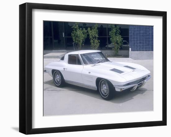 1963 Chevrolet Corvette Stingray-null-Framed Photographic Print