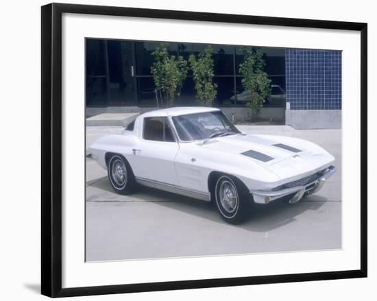 1963 Chevrolet Corvette Stingray-null-Framed Photographic Print