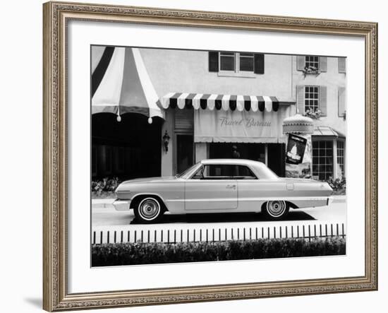 1963 Chevrolet Impala Sport Coupe, (C1963)-null-Framed Photographic Print