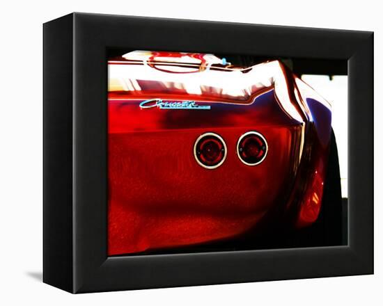 1963 Corvette Stingray 15-Clive Branson-Framed Stretched Canvas