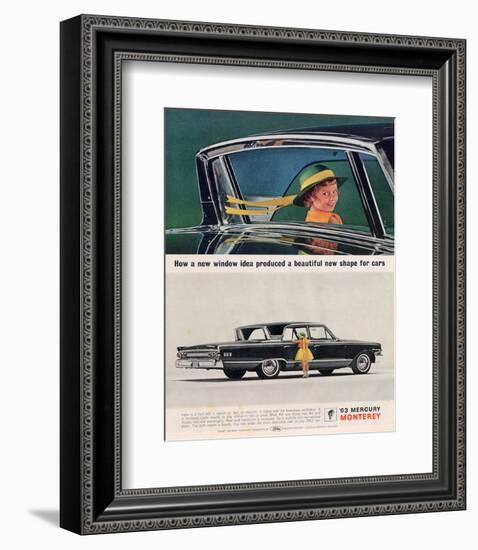 1963 Mercury - New Window Idea-null-Framed Art Print