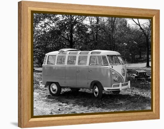 1963 Volkswagen Bus-null-Framed Stretched Canvas