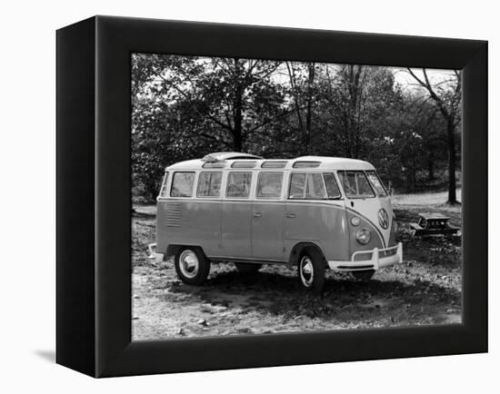 1963 Volkswagen Bus-null-Framed Stretched Canvas