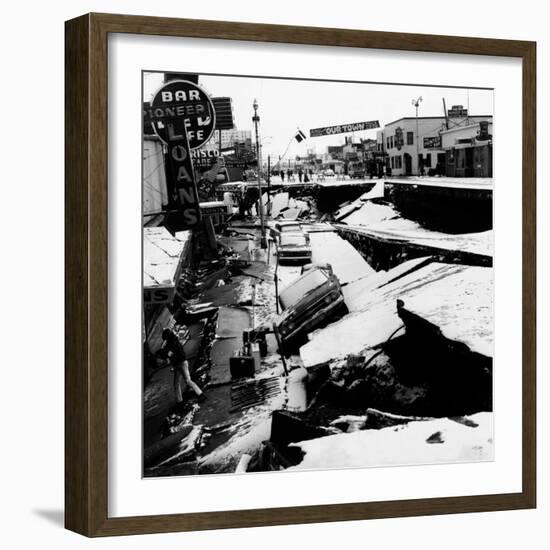 1964 Alaska Earthquake-null-Framed Photo