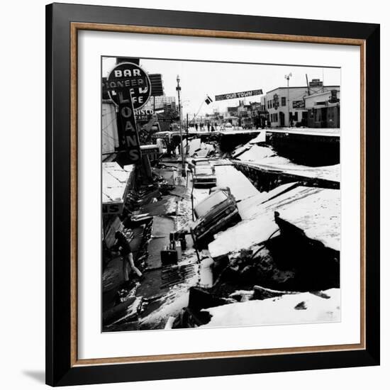 1964 Alaska Earthquake-null-Framed Photo