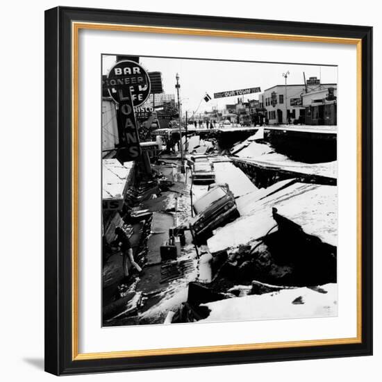 1964 Alaska Earthquake-null-Framed Photo