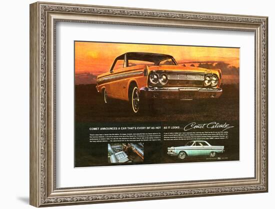 1964 Mercury-Come Caliente Hot-null-Framed Art Print