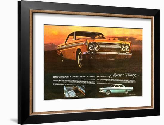 1964 Mercury-Come Caliente Hot-null-Framed Art Print