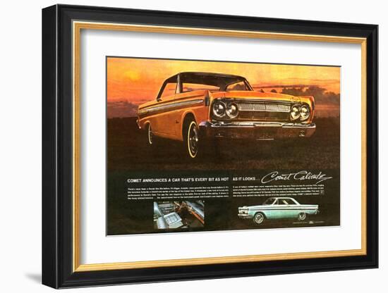 1964 Mercury-Come Caliente Hot-null-Framed Art Print