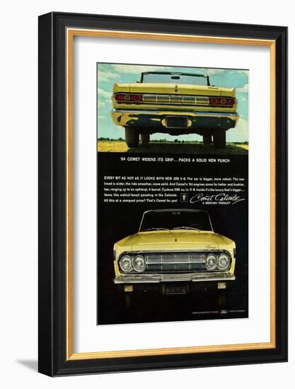 1964 Mercury - Comet Caliente-null-Framed Art Print