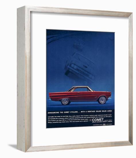 1964 Mercury - Comet Cyclone-null-Framed Premium Giclee Print