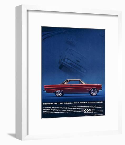 1964 Mercury - Comet Cyclone-null-Framed Premium Giclee Print