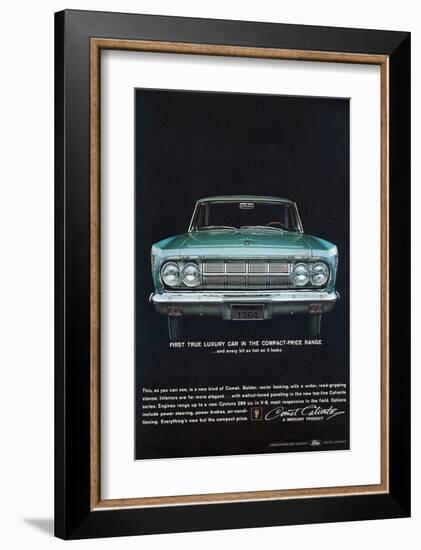 1964 Mercury - Compact Luxury-null-Framed Art Print