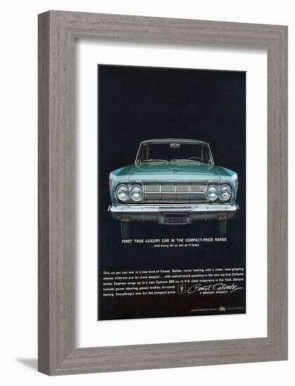 1964 Mercury - Compact Luxury-null-Framed Art Print